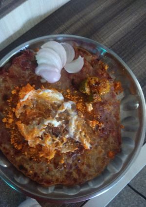 A picture of Vegetable paratha.