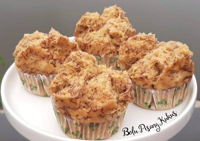 Anti Ribet, Bikin Bolu Pisang Kukus Tanpa Mixer Yang Mudah
