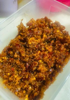 Gambar Sambal Tumis Udang Kering