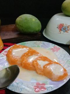 ম্যাংগো স্টাফড কুলফি (Mango stuffed kulfi recipe in Bengali) রেসিপির প্রধান ছবি