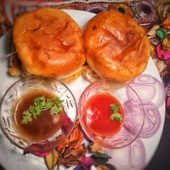 Dhaba wala burger(duo contest) post 2💖💖 A picture of Dhaba wala burger(duo contest) post 2💖💖.
