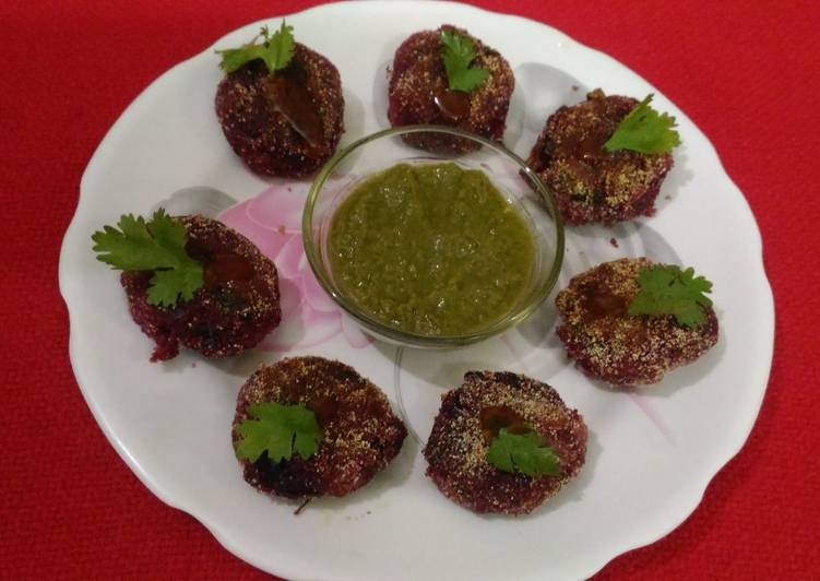 Easiest Way to Prepare Quick Amla and beetroot tikki