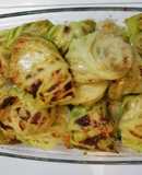 Involtini di verza vegetariani
