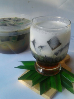 Foto resep Es cincen (cincau cendol) gula merah