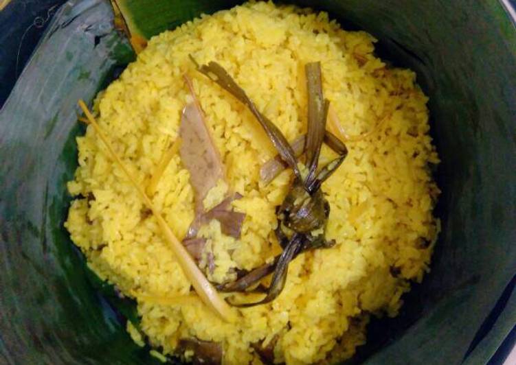 Cara Membuat Nasi kuning, mudah dan enak moms… (non magic com), Sempurna