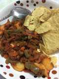 Nopales con longaniza