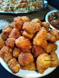 চিকেন পপকর্ন (chicken popcorn recipe in Bengali)