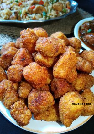 চিকেন পপকর্ন (chicken popcorn recipe in Bengali) রেসিপির প্রধান ছবি