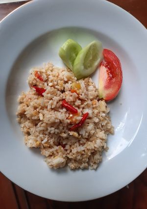 Foto resep Nasi goreng sederhana tanpa kecap