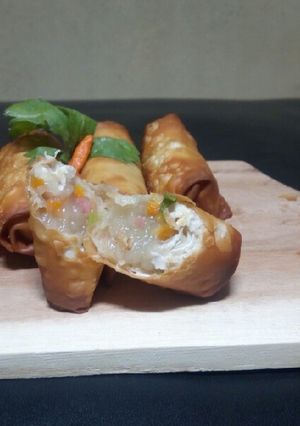 Foto resep Luci (lumpia isi aci)