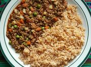 Una foto de picadillo de cerdo