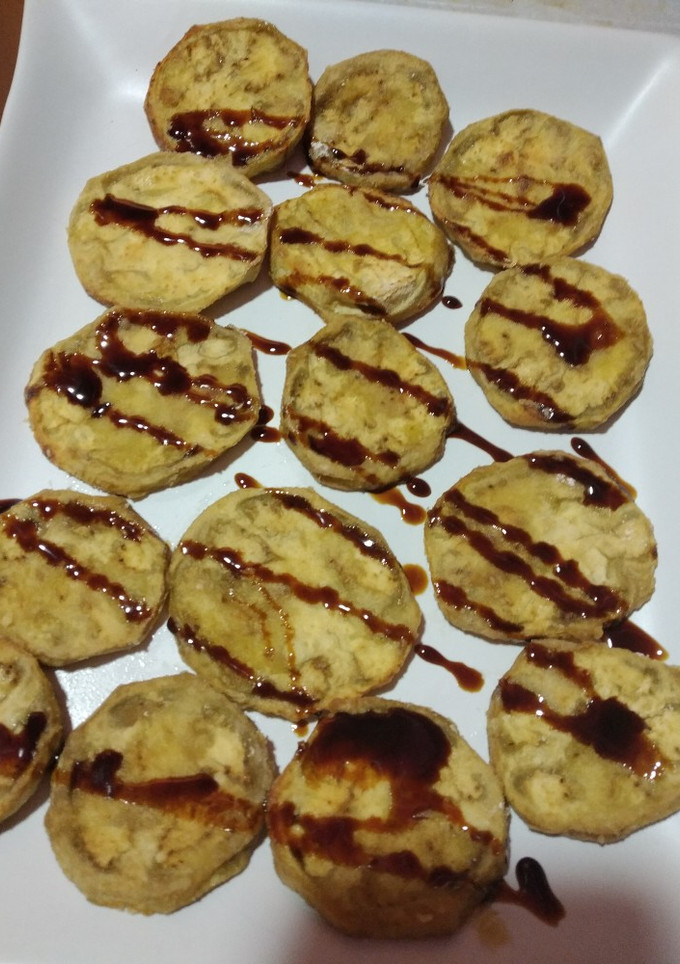 Una foto de Berenjenas al horno con miel de caña