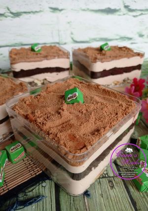 Foto resep Milo dessert box