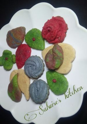 A picture of Rainbow cookies.
