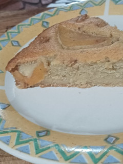 Una foto de Tarta de membrillo con nuez