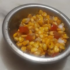 A picture of Sweet corn bhel.