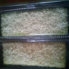 A picture of Bolu kukus sawi hijau.