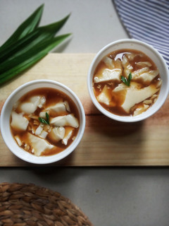 Foto resep Kembang Tahu Saus Jahe