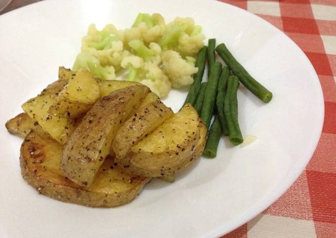 Resep Kentang Panggang Teflon Oleh Pururu Cookpad