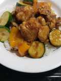 Honey Ginger Fish Stirfry
