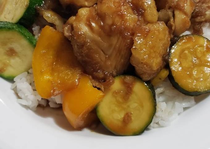 Simple Way to Make Award-winning Honey Ginger Fish Stirfry