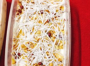 Hình của món Kem chuối thần thánh.