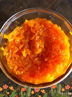 عکسی از دستور 🥕 مربا هویج🥕