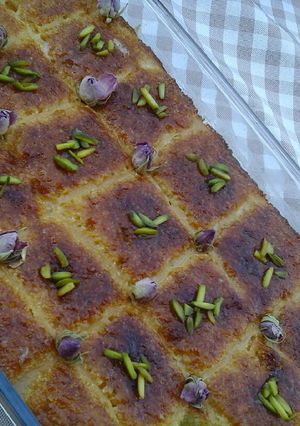 صورة لوصفة بسبوسه
