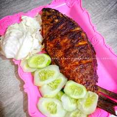 A picture of Gurame Bakar Bumbu Jimbaran.
