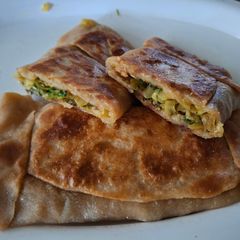 A picture of Cabbage Pocket paratha.