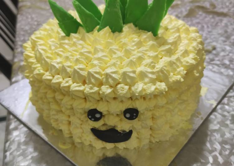 Simple Way to Make Favorite Pineapple Cake