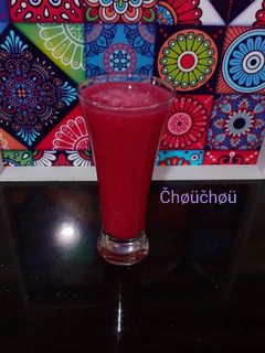 صورة لوصفة عصير الشمندر و الحمضيات 🍹