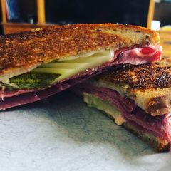 A picture of Hutch’s Cuban Reuben.