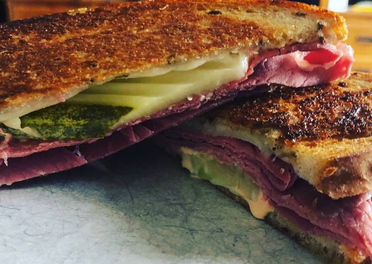 Easiest Way to Prepare Speedy Hutch’s Cuban Reuben