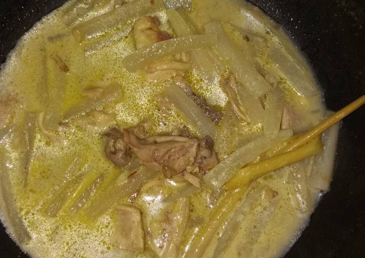 Resep Soto lobak ayam Anti Gagal