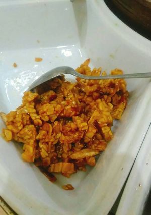 Foto resep Orek Tempe kering manis bawang putih