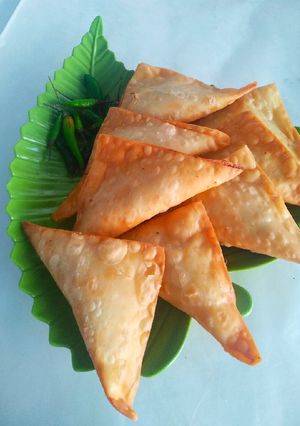 Foto resep Pangsit Tahu Goreng