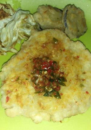 Foto resep Telor geprek crispy