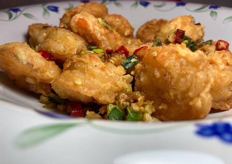 Udang cabe lada garam