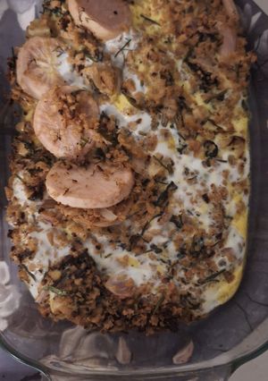 A picture of Keto Murtabak.