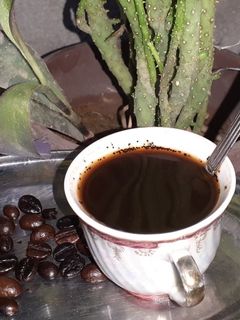 صورة لوصفة قهوة من الحبة للفنجان ☕