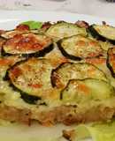Pizza di Carne con Zucchine e Scamorza Affumicata