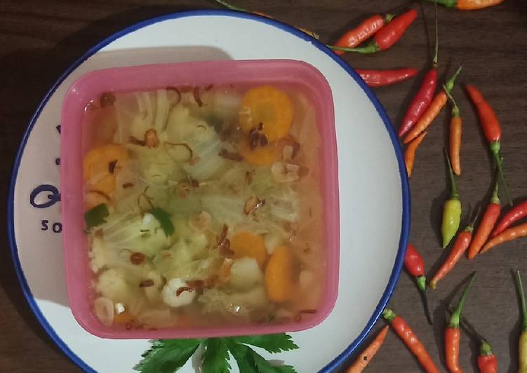 Resep Sup sehat untuk si kecil yang Lezat Sekali