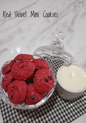 Foto resep Red Velvet Mini Cookies
