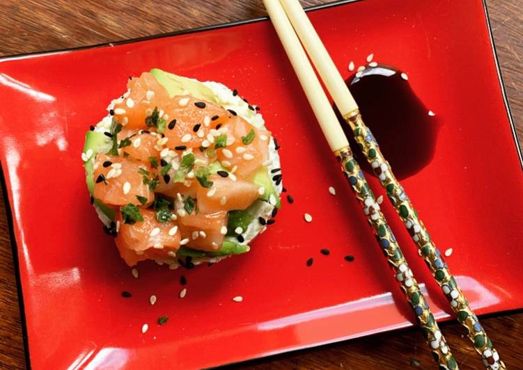 âMini Sushi Cake au Fromage đŻđ”â