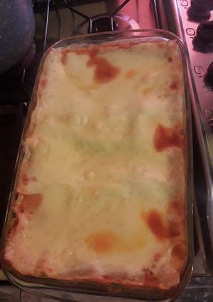 Una foto de Lasaña boloñesa