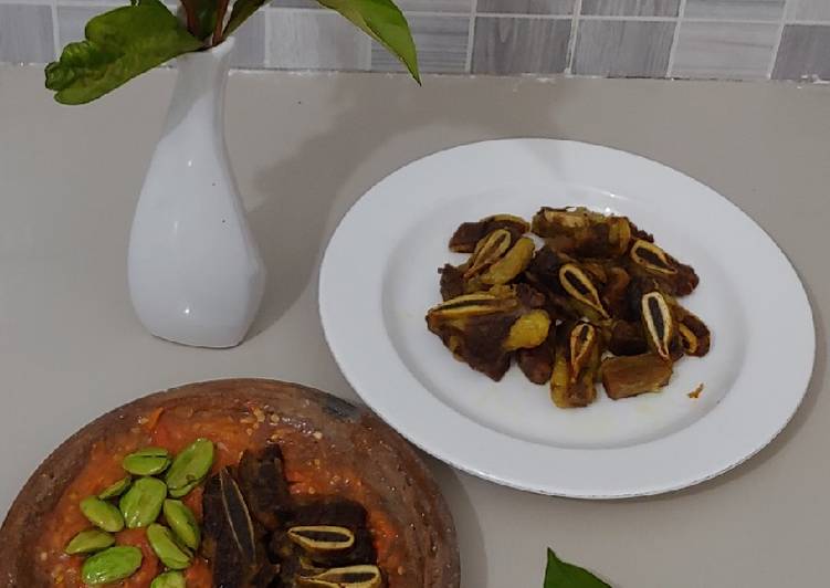 Cara Gampang Menyiapkan 7. Iga Penyet, Menggugah Selera