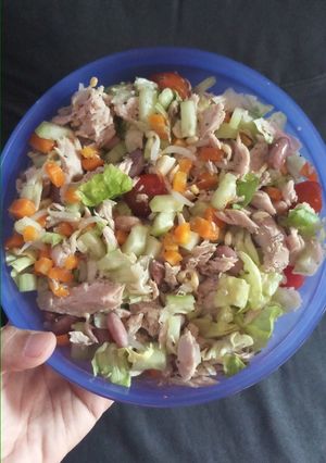 Foto resep Salad tuna