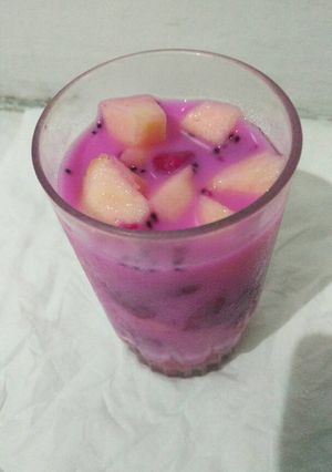Foto resep Es campur pinky