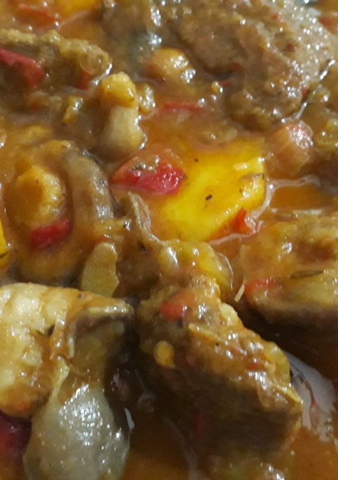 Una foto de Estofado de ternera con rovellones en conserva
